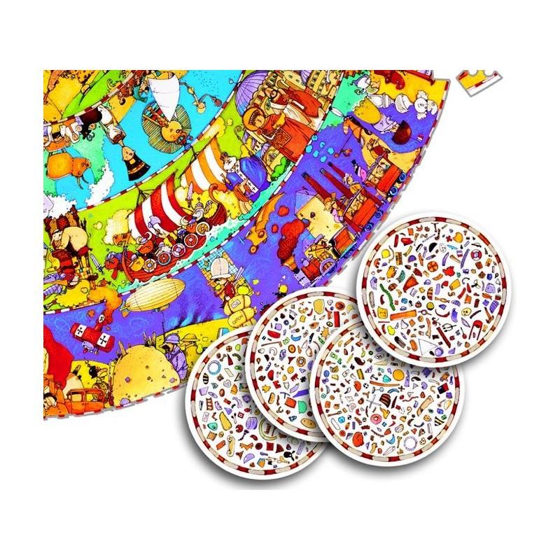 Puzzle observation - L'Histoire 350 pièces - Mousse Café, coopérative de solidarité