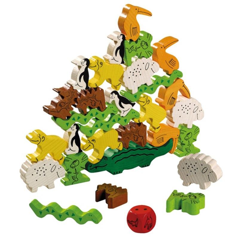 Pyramide d'animaux (multilingue) - Mousse Café, coopérative de solidarité