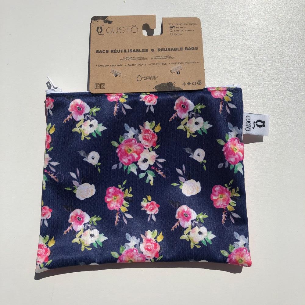 Sac à collation lavable Omaïki - Mousse Café, coopérative de solidarité