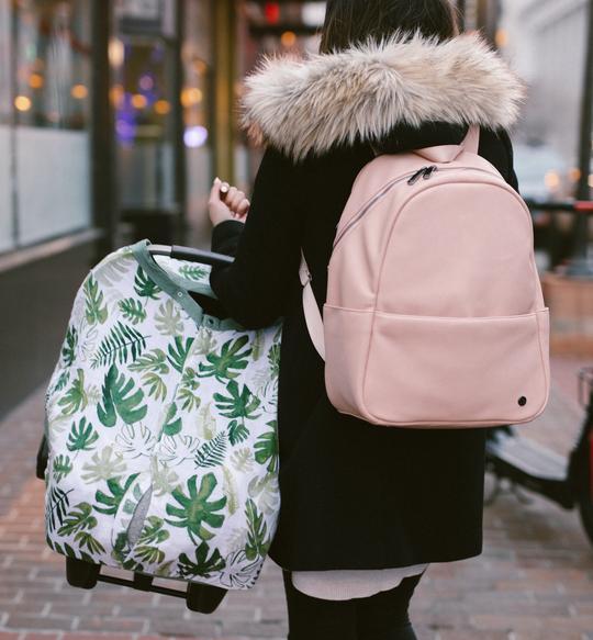 Sac à couches à dos Skyline Little Unicorn - Blush - Mousse Café, coopérative de solidarité