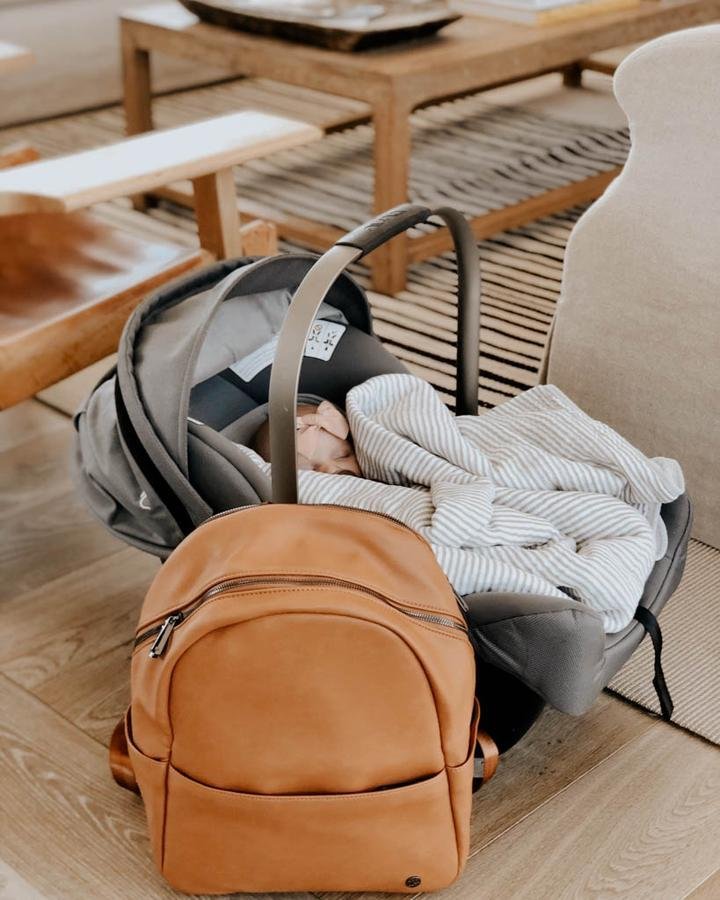 Sac à couches à dos Skyline Little Unicorn - Cognac - Mousse Café, coopérative de solidarité