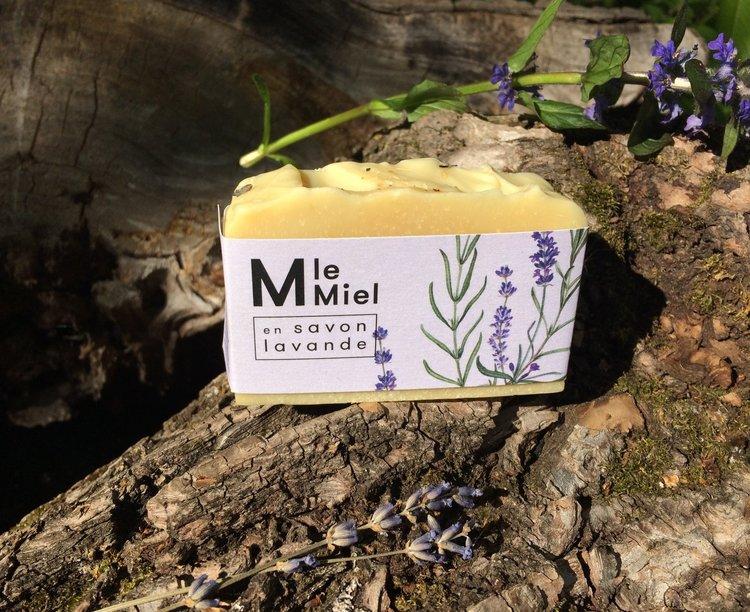Savon lavande et bergamote - Mousse Café, coopérative de solidarité