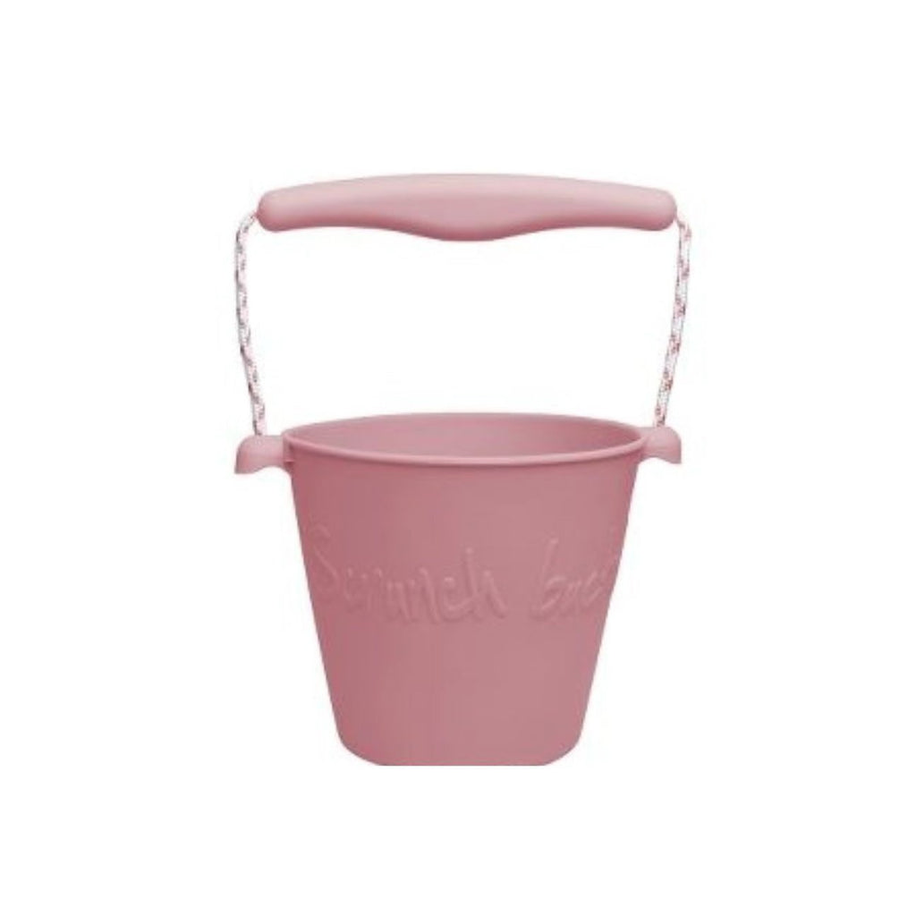 Scrunch Bucket - Seau avec pelle en silicone - rose - Mousse Café, coopérative de solidarité