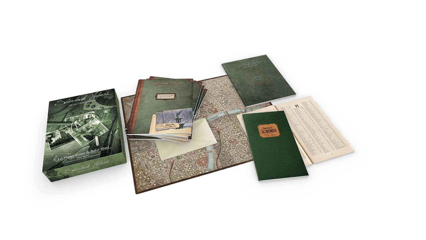 Sherlock Holmes Détective Conseil - Les Francs-tireurs de Baker Street - Mousse Café, coopérative de solidarité
