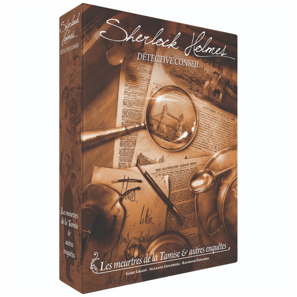 Sherlock Holmes Détective Conseil - Les meurtres de la Tamise et autres enquêtes (français) - Mousse Café coop de solidarité