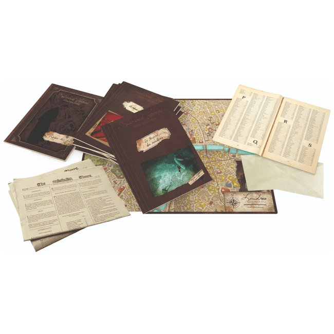 Sherlock Holmes Détective Conseil - Les meurtres de la Tamise et autres enquêtes (français) - Mousse Café coop de solidarité