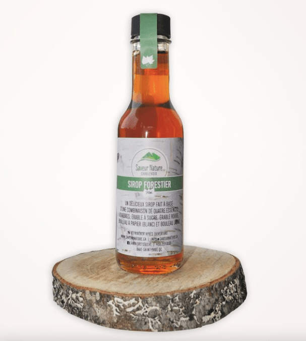 Sirop forestier - Mousse Café coop de solidarité