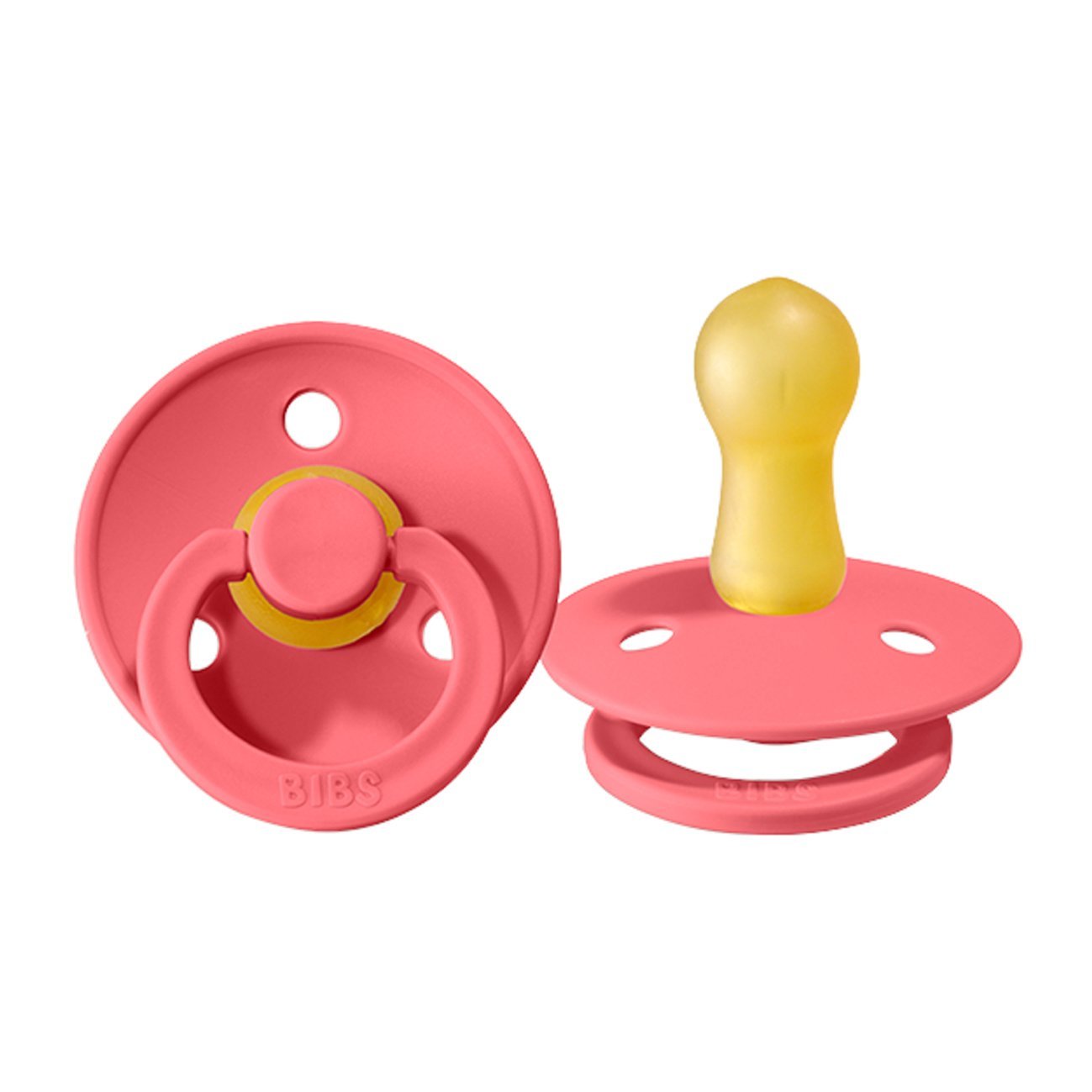 Suces Bibs Corail (Coral) 0-6m / 18-36m - Mousse Café coop de solidarité