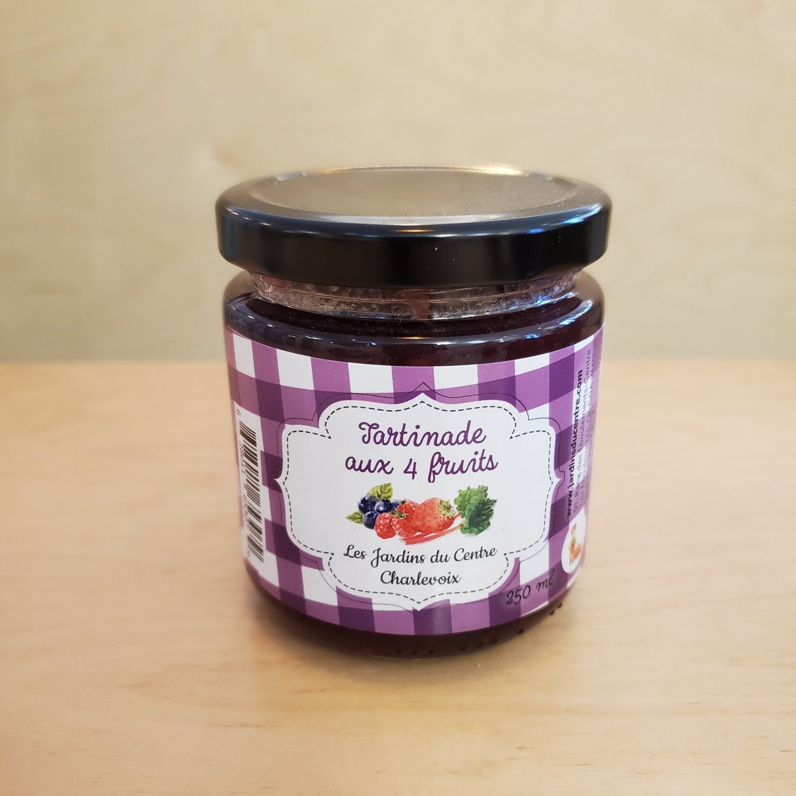 Tartinade aux 4 fruits - Mousse Café coop de solidarité