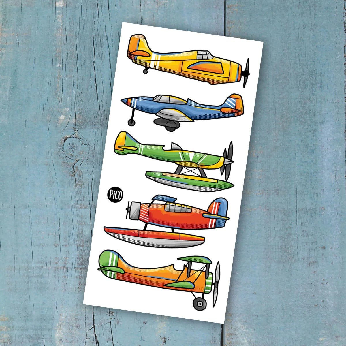 Tatouages Les avions - Mousse Café coop de solidarité