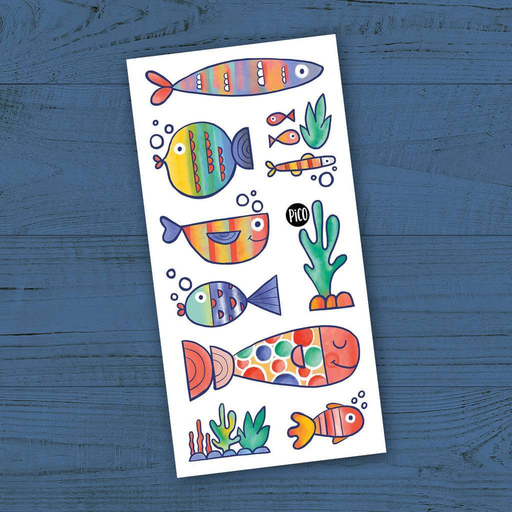 Tatouages Les poissons - Mousse Café coop de solidarité