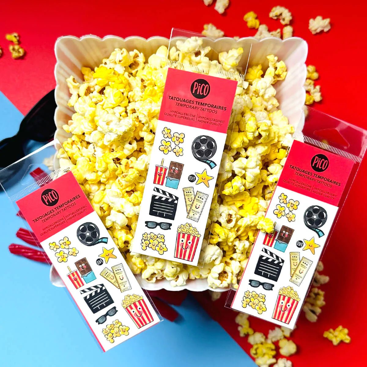 Tatouages - Soirée au cinéma - Mousse Café coop de solidarité