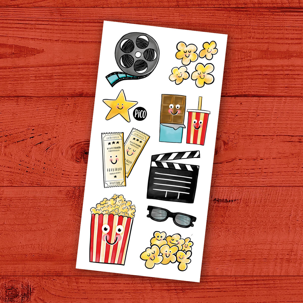 Tatouages - Soirée au cinéma - Mousse Café coop de solidarité