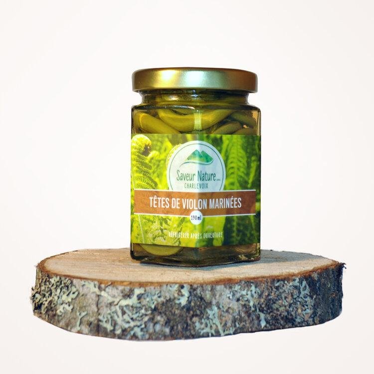 Têtes de violon marinées - Mousse Café coop de solidarité