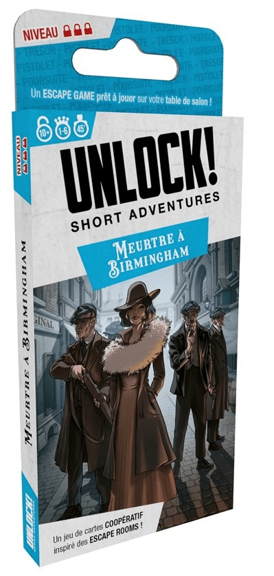 Unlock! Short Adventures #9 : Meurtre à Birmingham - Mousse Café coop de solidarité